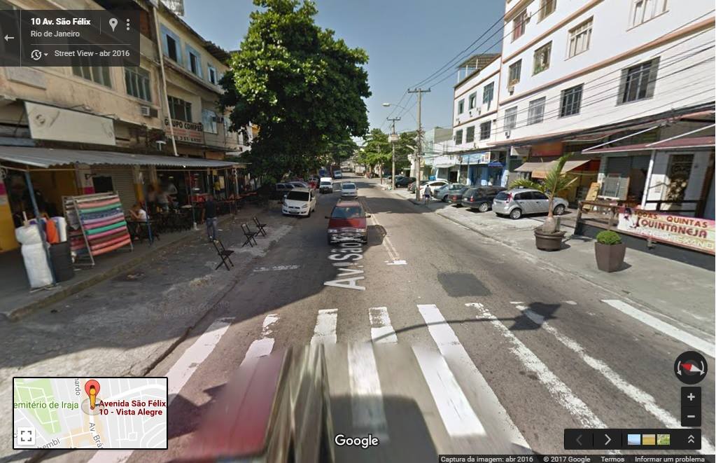 Esquina da Av. Brás de Pina com a São Félix 3, em Vista Alegre